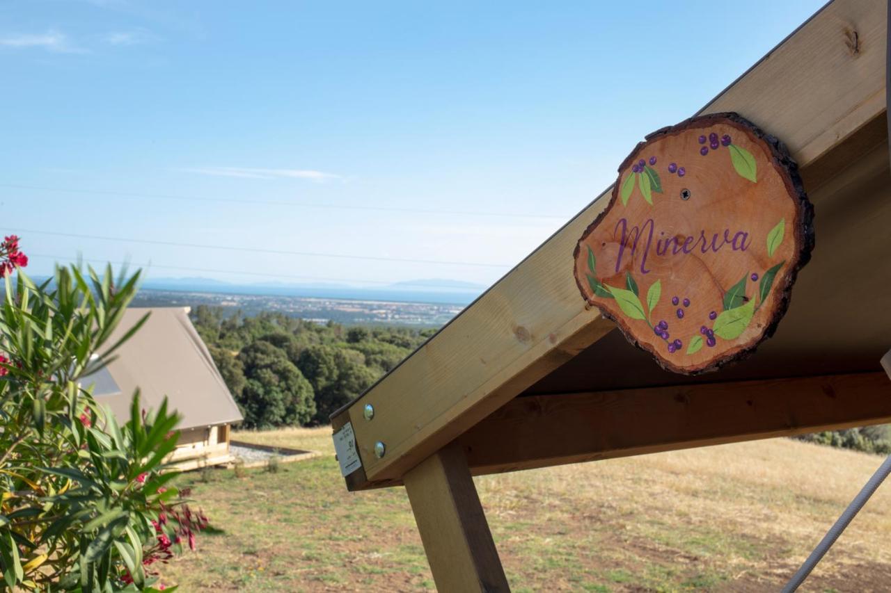 Glamping Debbiare Hotell Riparbella Exteriör bild
