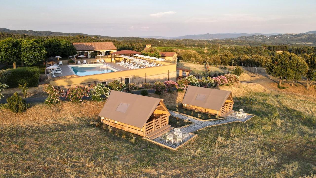 Glamping Debbiare Hotell Riparbella Exteriör bild