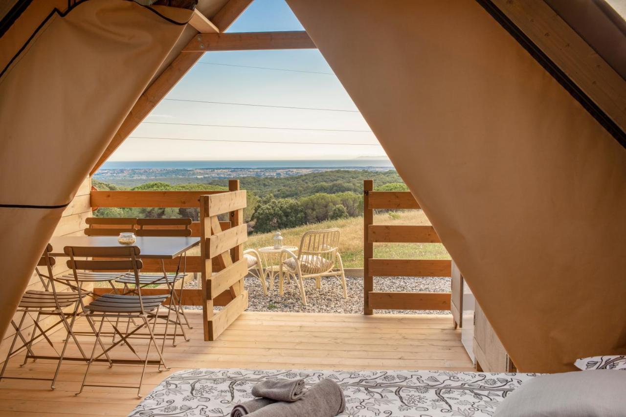 Glamping Debbiare Hotell Riparbella Exteriör bild