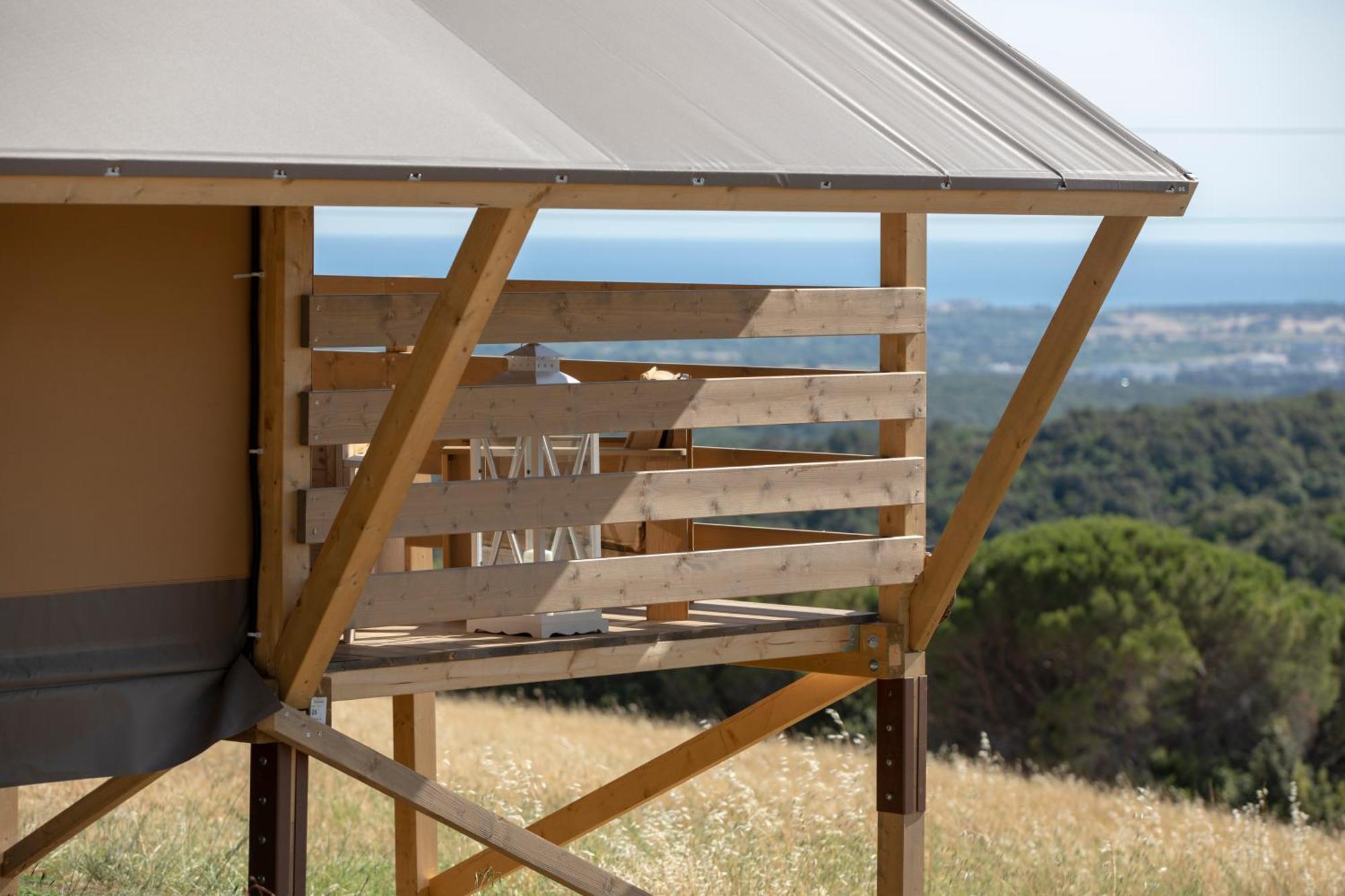 Glamping Debbiare Hotell Riparbella Exteriör bild