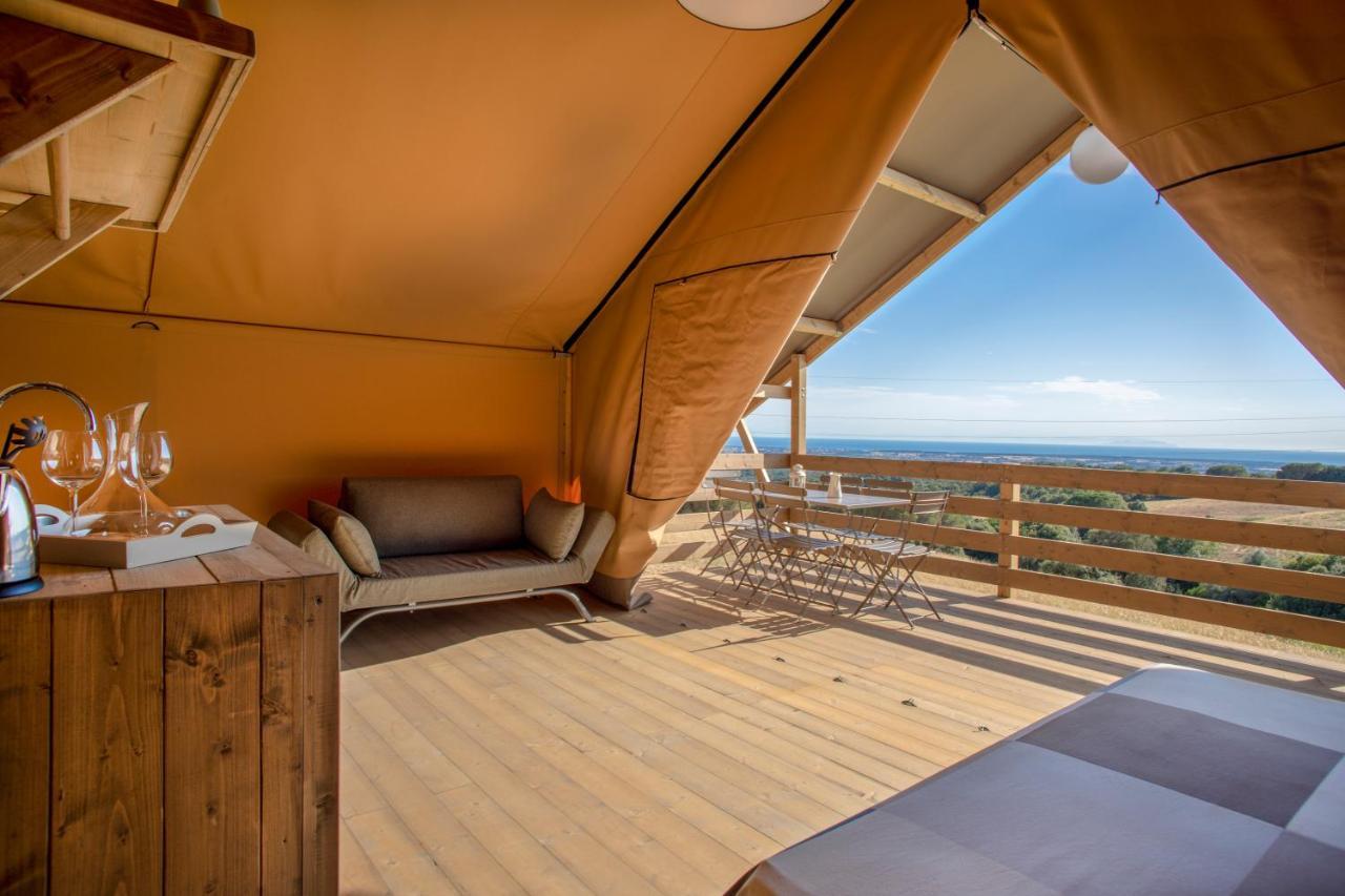 Glamping Debbiare Hotell Riparbella Exteriör bild