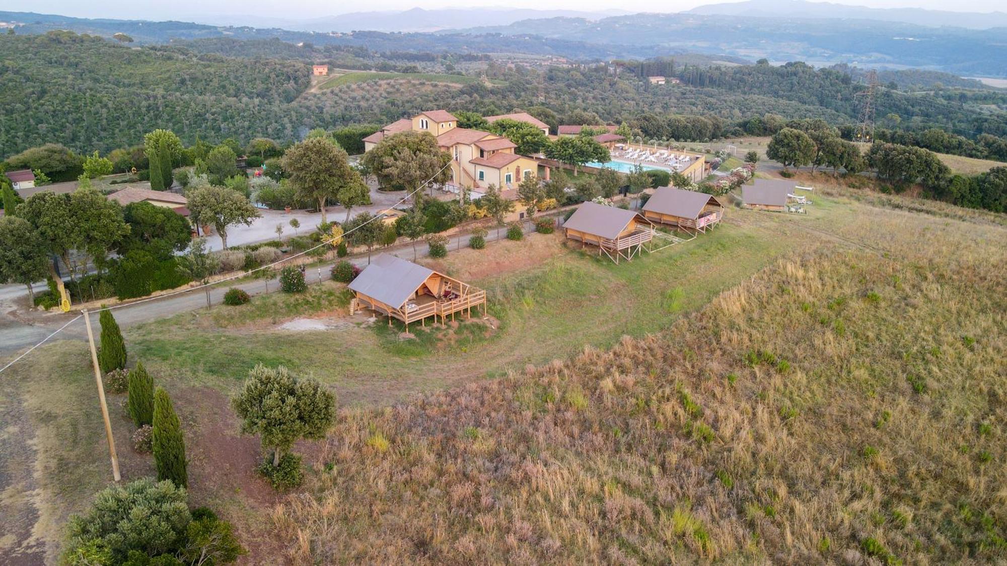 Glamping Debbiare Hotell Riparbella Exteriör bild
