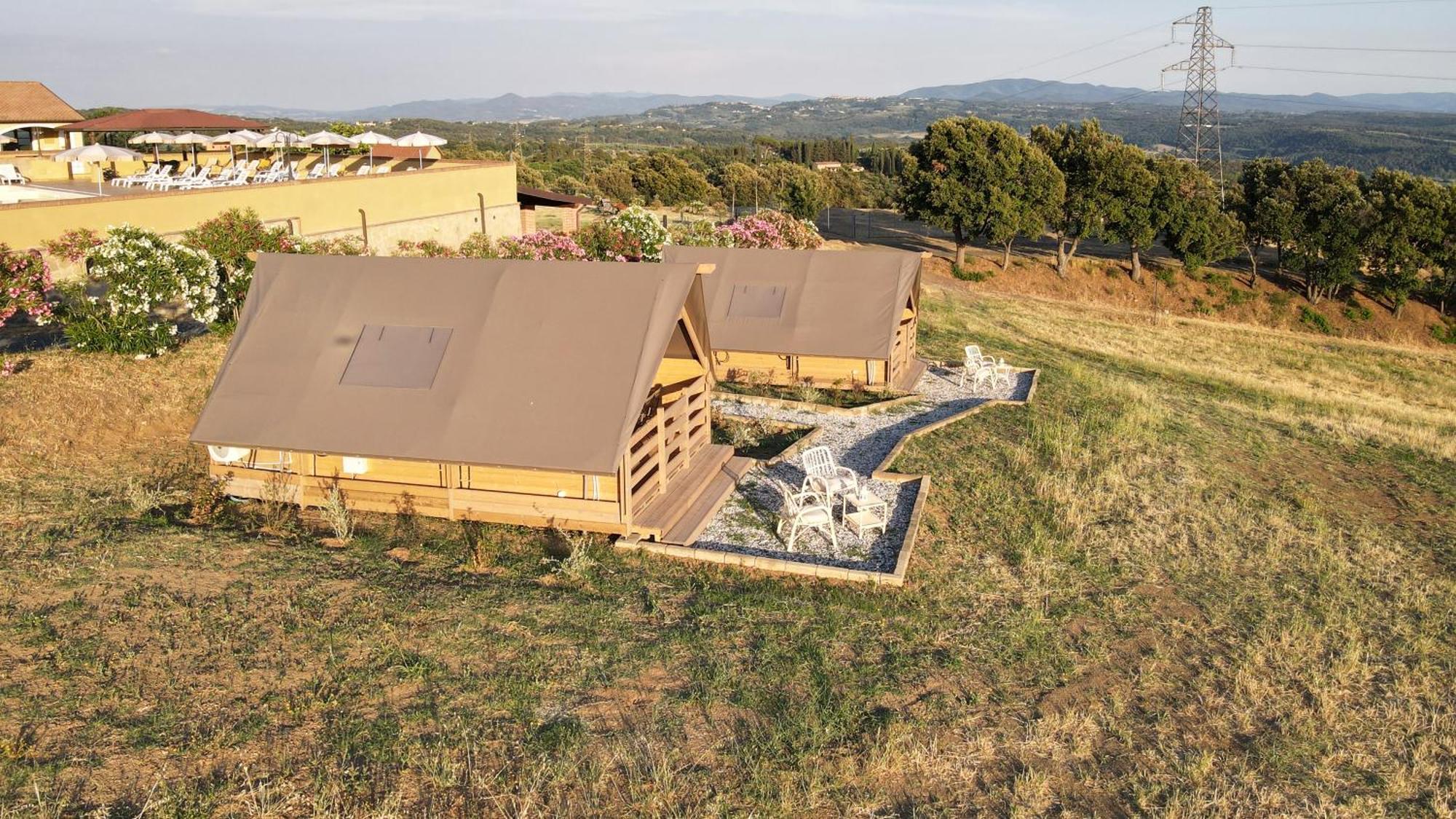 Glamping Debbiare Hotell Riparbella Exteriör bild